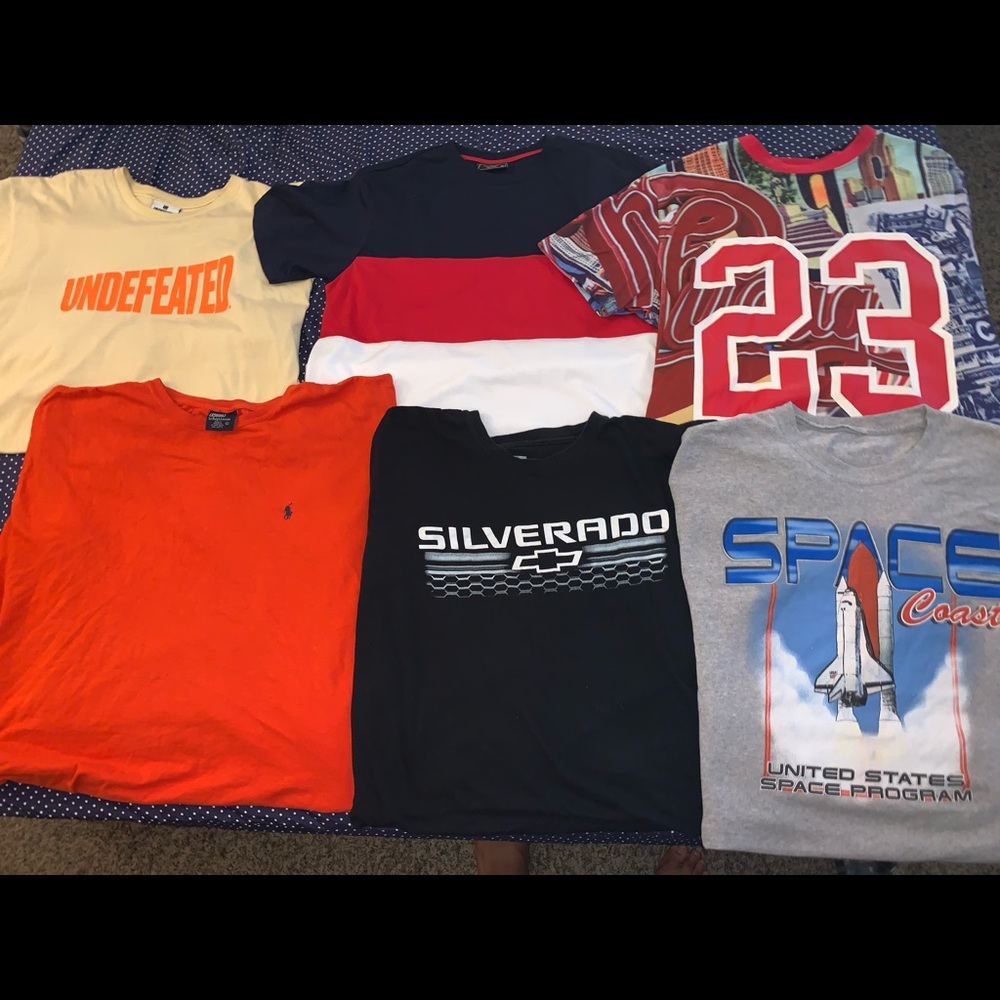 6 T-Shirt Variety Bundle - Picture 1 of 6